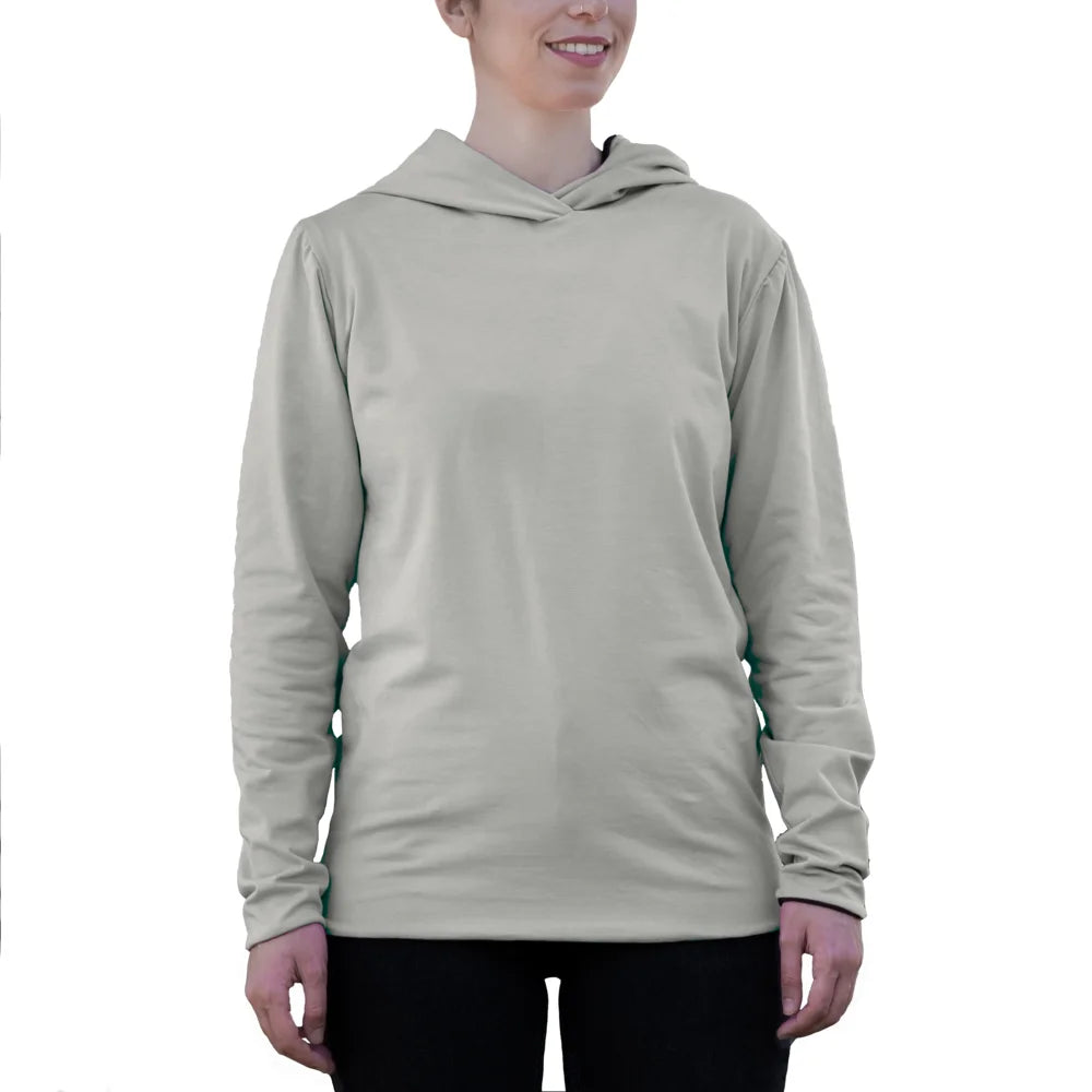 BlocWave® FlexiBloc Reversible Organic EMF Hoodie for Women
