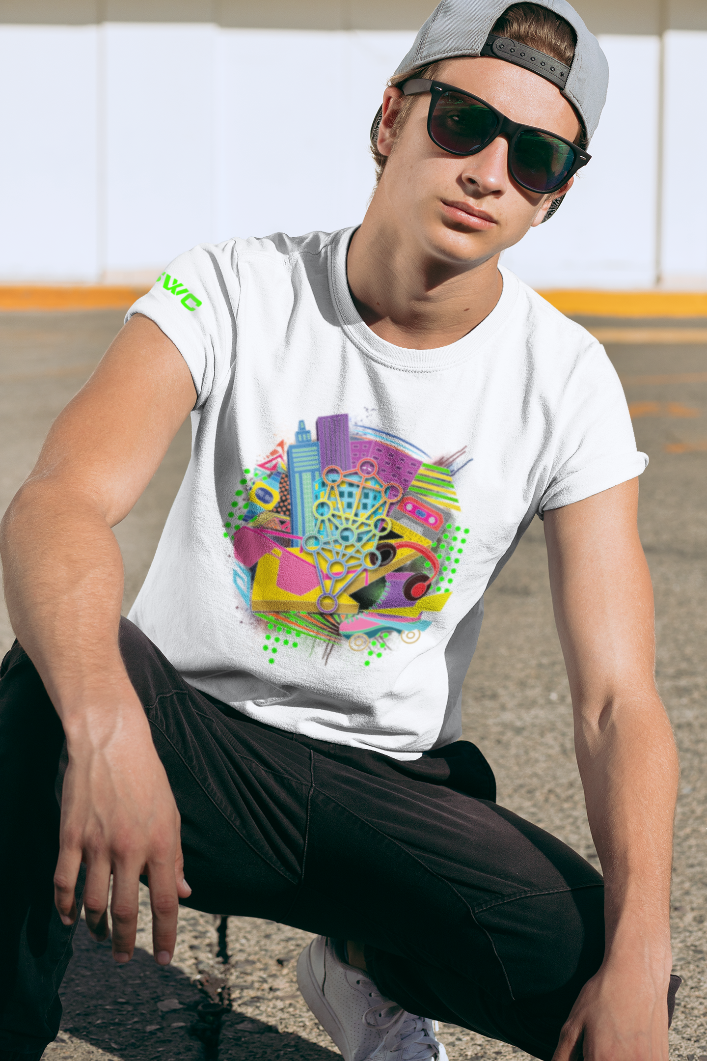 TREE OF LIFE URBAN MASH UP UNISEX T-SHIRT