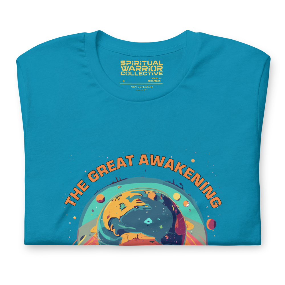 'THE GREAT AWAKENING HAS BEGUN' COTTON T-SHIRT