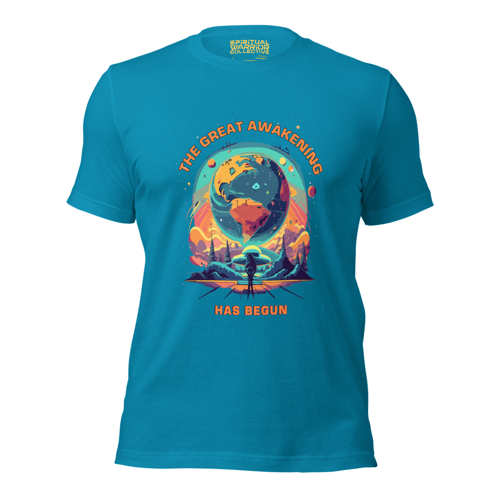 'THE GREAT AWAKENING HAS BEGUN' COTTON T-SHIRT