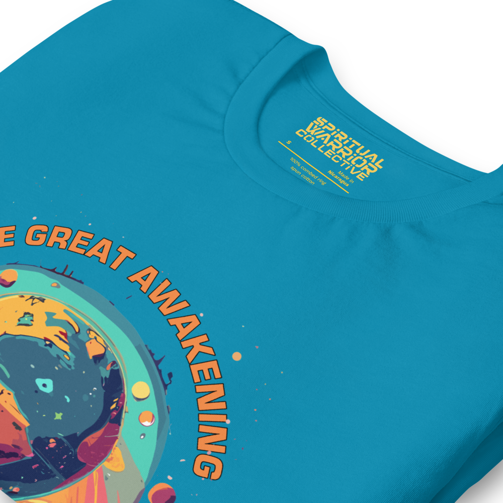 'THE GREAT AWAKENING HAS BEGUN' COTTON T-SHIRT