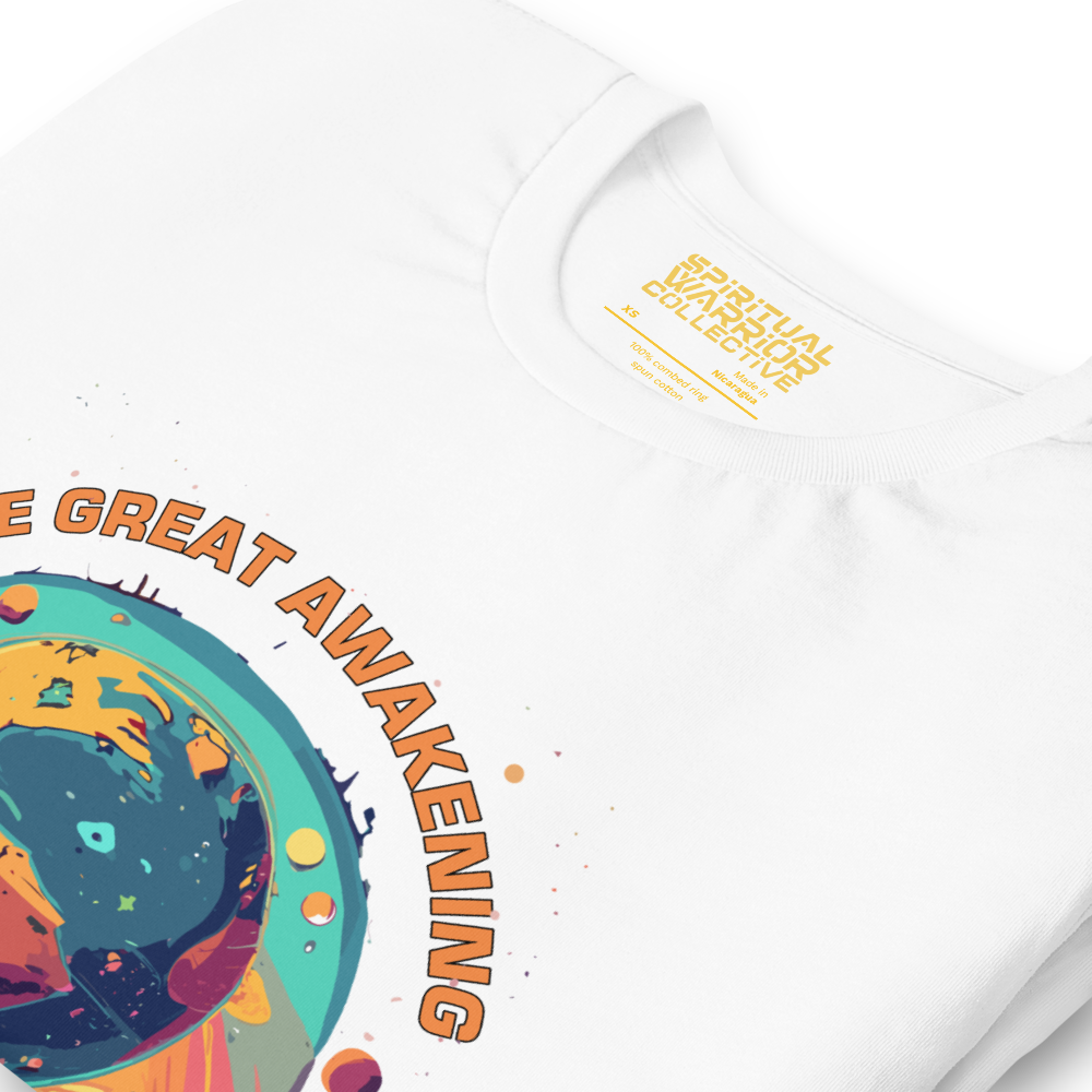 'THE GREAT AWAKENING HAS BEGUN' COTTON T-SHIRT