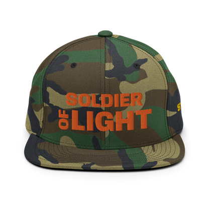 SOLDIER OF LIGHT MILITARY SNAPBACK CAP