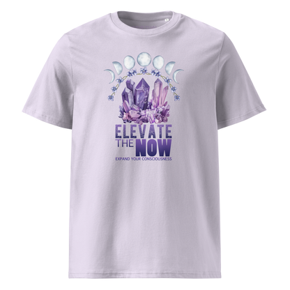 ORGANIC COTTON AMETHYST CRYSTAL T-SHIRT