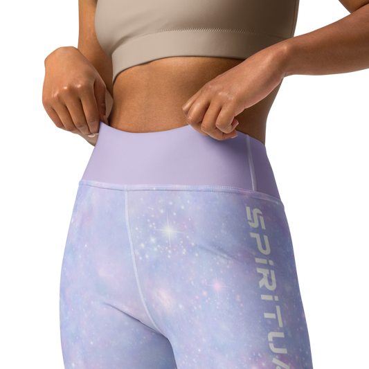 DREAMY SPIRITUAL WARRIOR COLLECTIVE COSMOS PRINT LEGGINGS