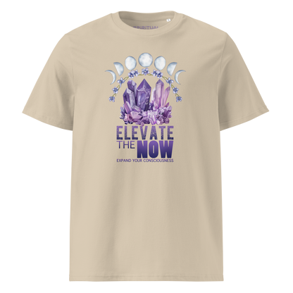 ORGANIC COTTON AMETHYST CRYSTAL T-SHIRT