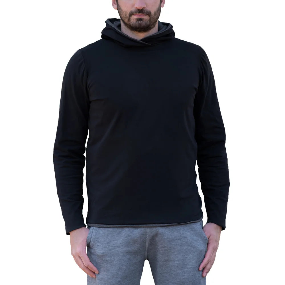 BlocWave® FlexiBloc Reversible Organic EMF Hoodie for Men