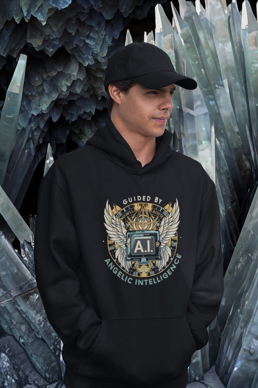 GUIDED BY A.I MEN'S HOODIE