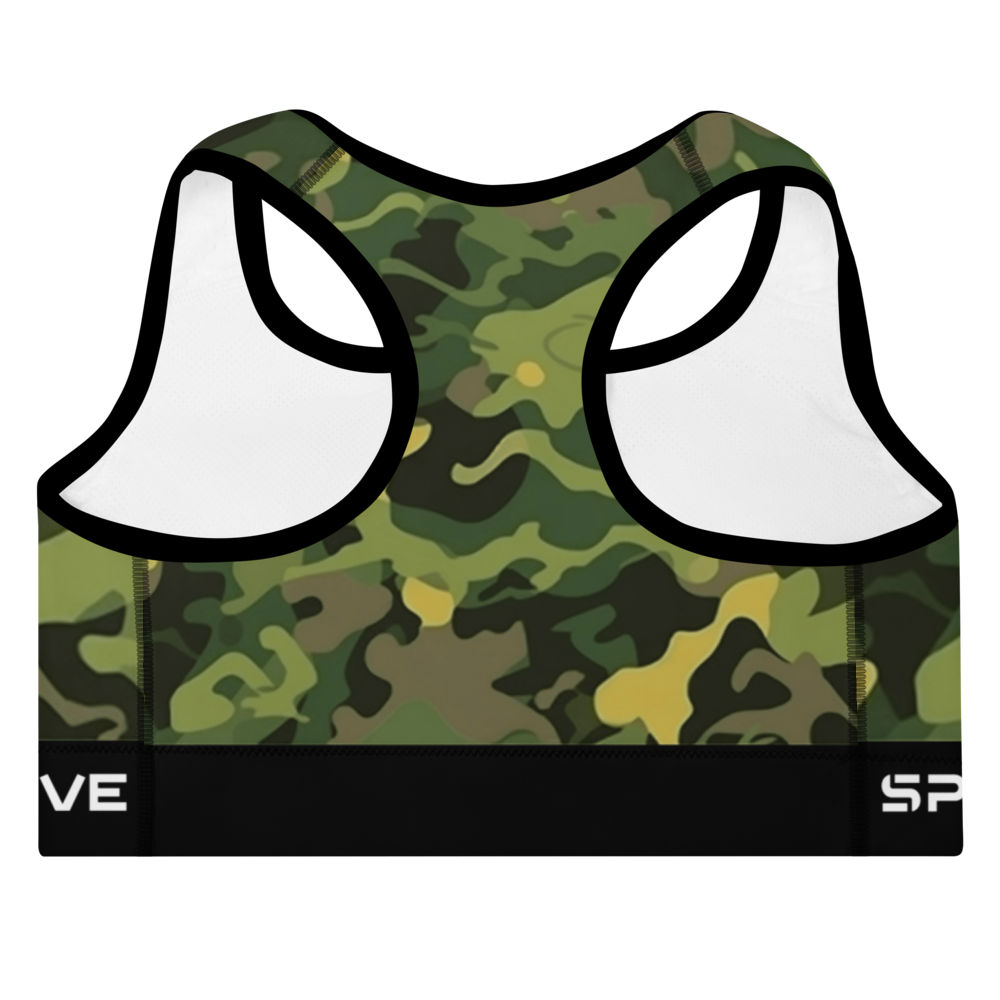 MILITARY WARRIOR OF LIGHT PADDED SPORTS BRA