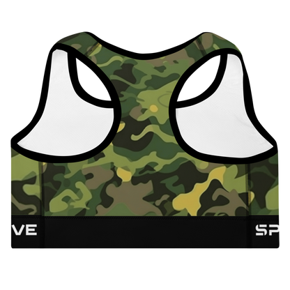 MILITARY WARRIOR OF LIGHT PADDED SPORTS BRA