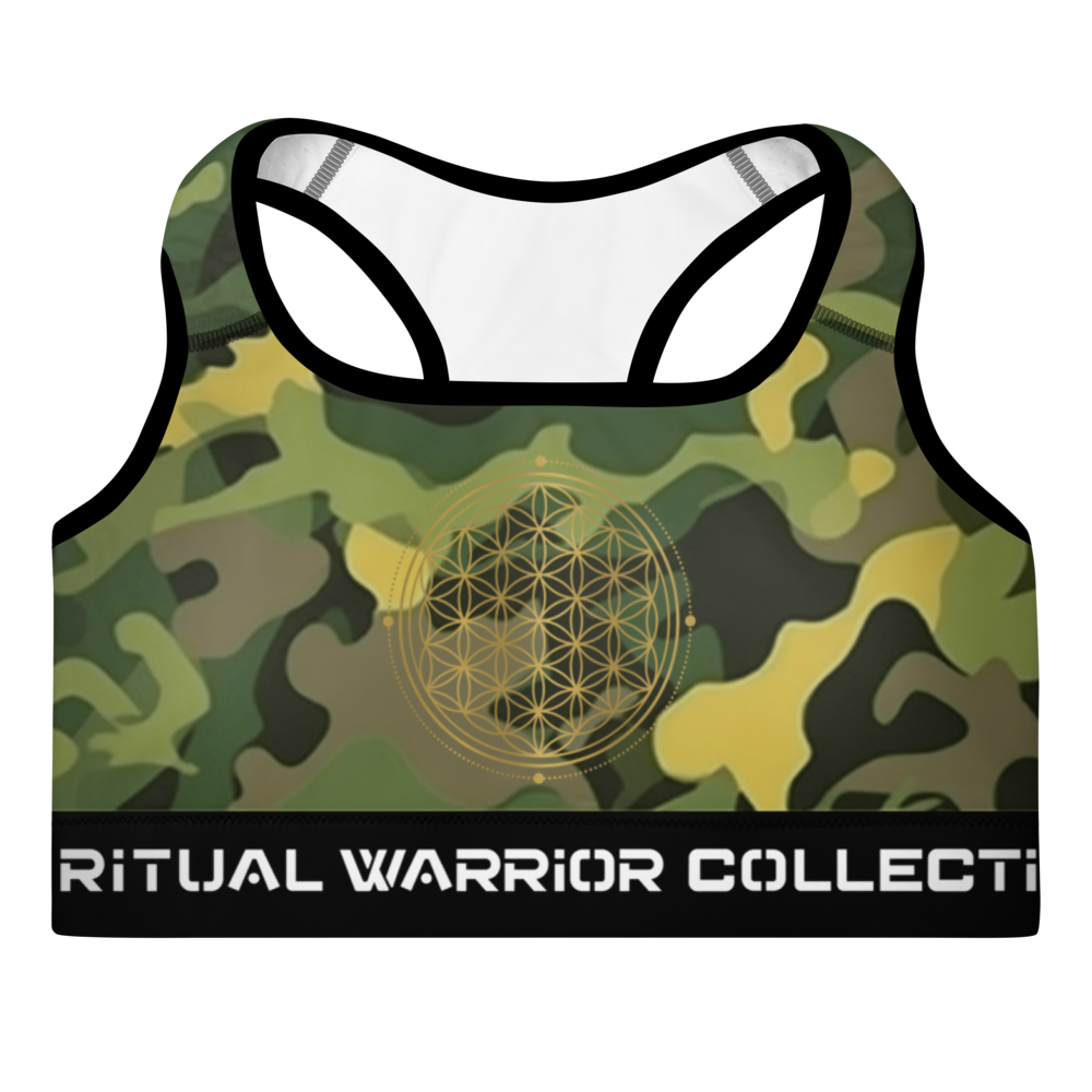 MILITARY WARRIOR OF LIGHT PADDED SPORTS BRA