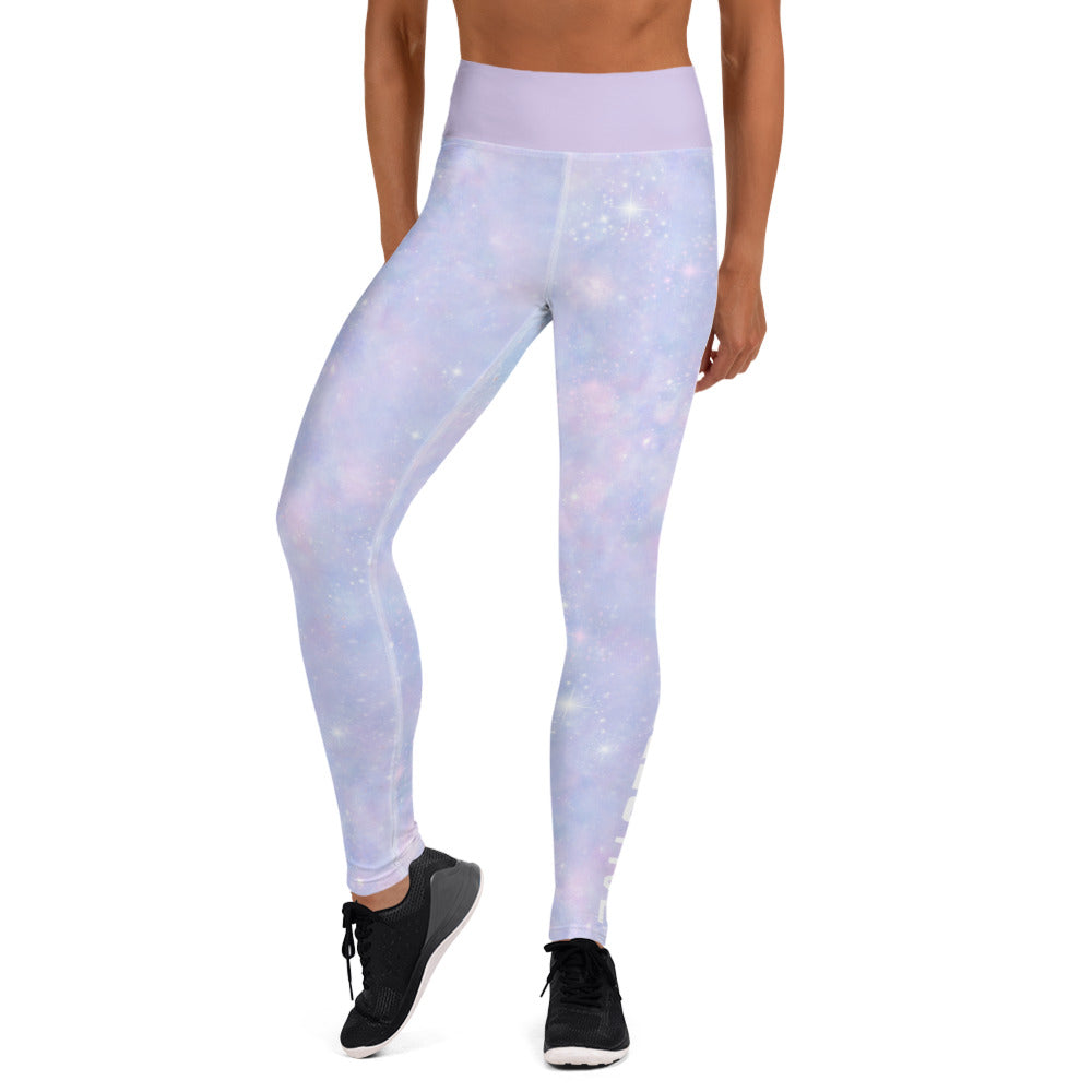 DREAMY SPIRITUAL WARRIOR COLLECTIVE COSMOS PRINT LEGGINGS