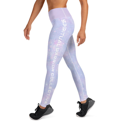 DREAMY SPIRITUAL WARRIOR COLLECTIVE COSMOS PRINT LEGGINGS