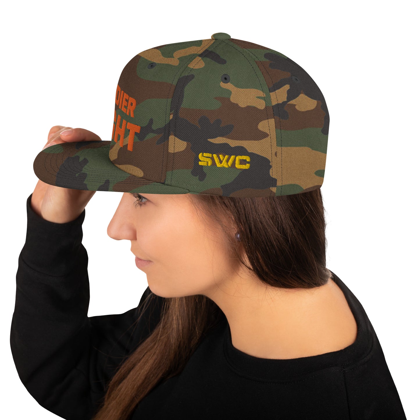 SOLDIER OF LIGHT MILITARY SNAPBACK CAP