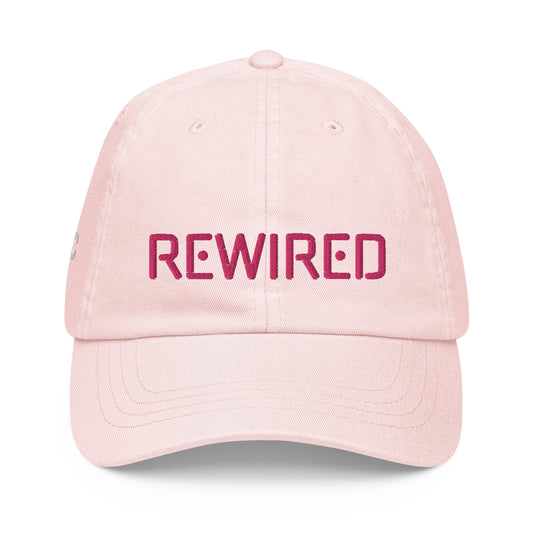 REWIRED PASTEL PINK BASEBALL HAT