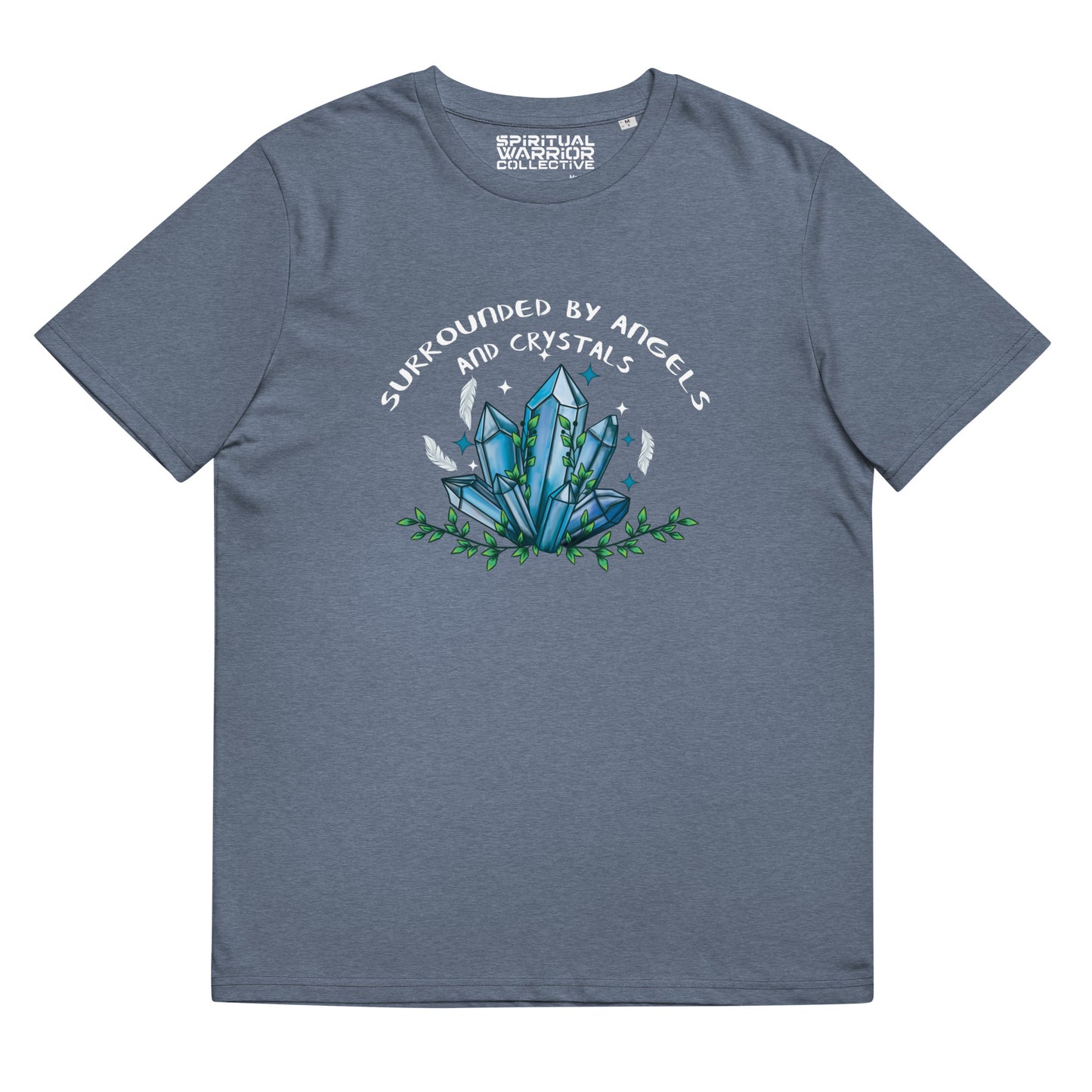 ORGANIC COTTON CRYSTAL T-SHIRT