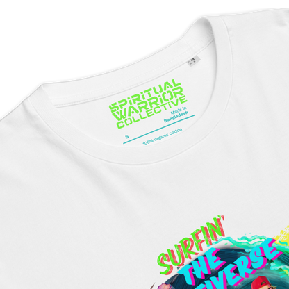 SURFIN' THE MULTIVERSE ORGANIC T-SHIRT