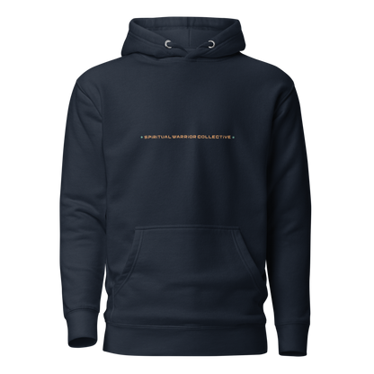 'UNLIMITED AND ABOVE THE STTARS' NAVY PREMIUM COTTON HOODIE