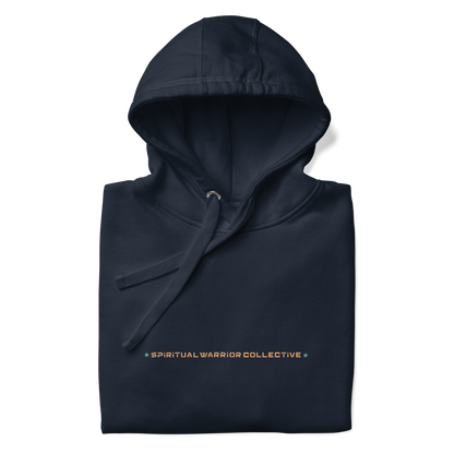 'UNLIMITED AND ABOVE THE STTARS' NAVY PREMIUM COTTON HOODIE