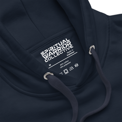 'UNLIMITED AND ABOVE THE STTARS' NAVY PREMIUM COTTON HOODIE