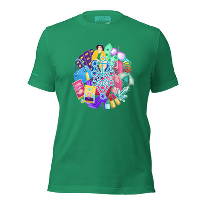 TREE OF LIFE GODDESS COTTON T-SHIRT