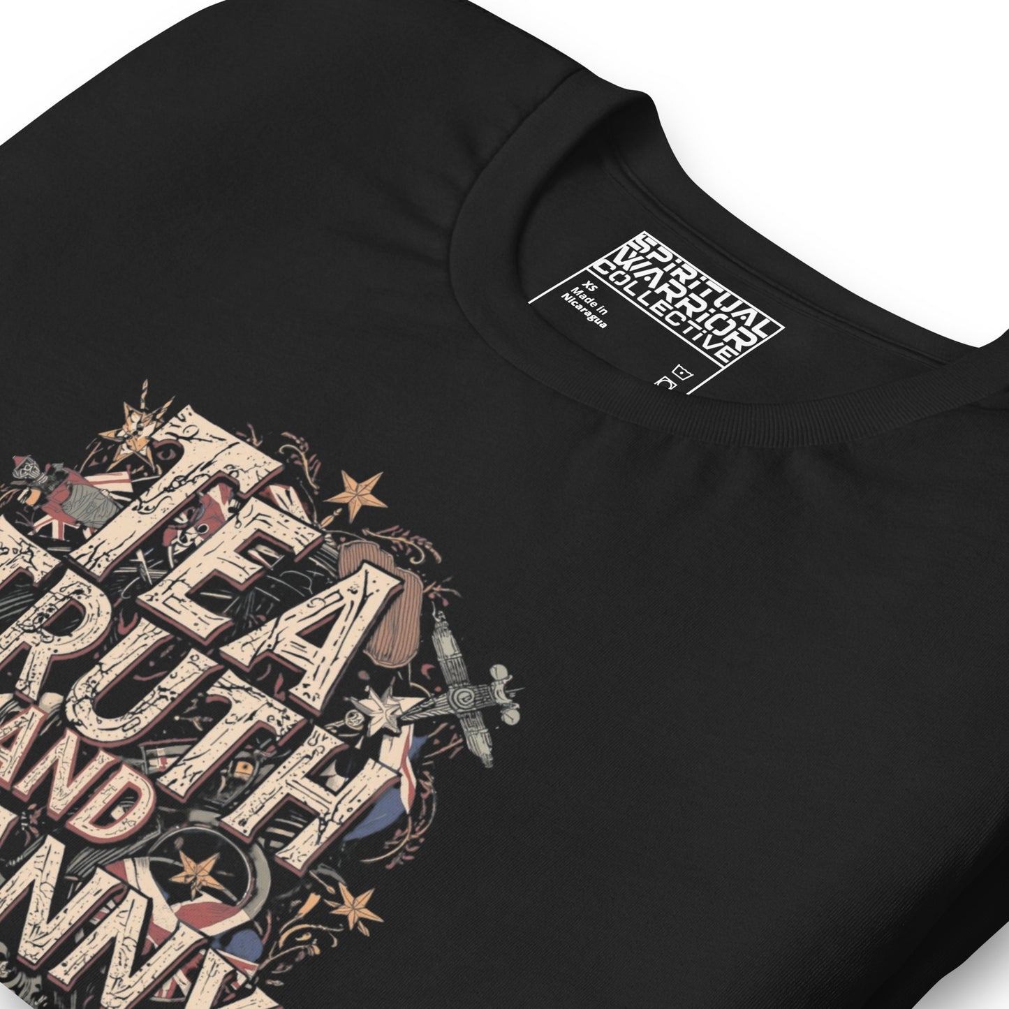 TEA, TRUTH AND TYRANNY RESISTANCE UNISEX TSHIRT