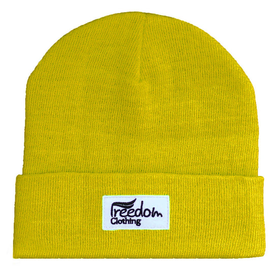 BlocWave® Freedom EMF Protection Beanie Hat Yellow